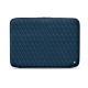 ノートPC、11インチ用レザーケース - Griffe 2 - Blu mediterran - Couture