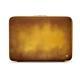 Housse cuir pour ordinateur portable 11' - Griffe 2 - Doré Patine
