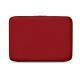 Funda de piel para ordenador portatil 11' - Griffe 2 - Rouge PU