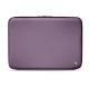 Leather sleeve for 13' laptop - Griffe 2 - Lilas ( Nappa - Pantone 2645U ) 