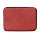 ノートPC、13インチ用レザーケース - Griffe 2 - Cerise vintage ( Pantone 185C ) 