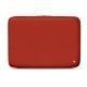 Housse cuir pour ordinateur portable 13' - Griffe 2 - Papaye ( Pantone 180C ) 