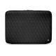 Funda de piel para ordenador portatil 13' - Griffe 2 - Noir - Couture ( Nappa - Black ) 