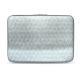 Custodia in pelle per computer portatile 13' - Griffe 2 - Platinium - Couture