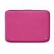 Leather sleeve for 13' laptop - Griffe 2 - Rose BB