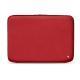 Funda de piel para ordenador portatil 13' - Griffe 2 - Rouge troupelenc
