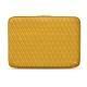 ノートPC、13インチ用レザーケース - Griffe 2 - Jaune soulèu - Couture
