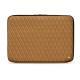 Funda de piel para ordenador portatil 13' - Griffe 2 - Castan esparciate - Couture