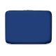 Leather sleeve for 13' laptop - Griffe 2 - Bleu Océan PU