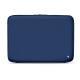 Leather sleeve for 13' laptop - Griffe 2 - Bleu frisson