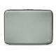 Funda de piel para ordenador portatil 15' - Griffe 2 - Gris ( Nappa - Pantone W428C ) 