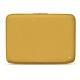 Leather sleeve for 15' laptop - Griffe 2 - Mimosa ( Pantone 141C ) 