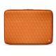 Custodia in pelle per computer portatile 15' - Griffe 2 - Orange - Couture ( Nappa - Pantone 1495U ) 