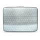 Custodia in pelle per computer portatile 15' - Griffe 2 - Platinium - Couture