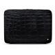 Capa em pele para computador portátil 15' - Griffe 2 - Crocodile nero