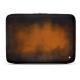 Funda de piel para ordenador portatil 15' - Griffe 2 - Marron Patine