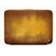 Leather sleeve for 15' laptop - Griffe 2 - Doré Patine