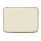 ノートPC、15インチ用レザーケース - Griffe 2 - Blanc PU