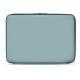 Funda de piel para ordenador portatil 15' - Griffe 2 - Bleu Ciel PU