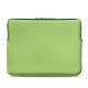 Housse cuir pour Macbook Pro 15" - Griffe 3 - Vert olive ( Nappa - Pantone 578U ) 