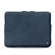 Funda de cuero para Macbook Pro 15" - Griffe 3 - Jean vintage ( Roughtcut - Pantone 285U  ) 