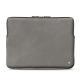Funda de cuero para Macbook Pro 15" - Griffe 3 - Acier vintage ( Pantone 403C ) 
