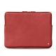 Leather case for 15" Macbook Pro - Griffe 3 - Cerise vintage ( Pantone 185C ) 