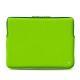 Funda de cuero para Macbook Pro 15" - Griffe 3 - Vert fluo
