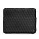 Housse cuir pour Macbook Pro 15" - Griffe 3 - Noir - Couture ( Nappa - Black ) 