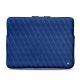 Capa em pele para Macbook Pro 15" - Griffe 3 - Bleu océan - Couture ( Nappa - Pantone 293C ) 