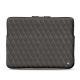 Custodia in pelle per Macbook Pro 15" - Griffe 3 - Anthracite - Couture ( Pantone 424C ) 