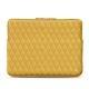 Funda de cuero para Macbook Pro 15" - Griffe 3 - Mimosa - Couture ( Pantone 141C ) 