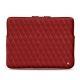 Funda de cuero para Macbook Pro 15" - Griffe 3 - Tomate - Couture ( Pantone 187C ) 