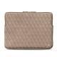 Housse cuir pour Macbook Pro 15" - Griffe 3 - Taupe vintage - Couture