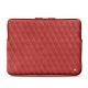 Capa em pele para Macbook Pro 15" - Griffe 3 - Cerise vintage - Couture