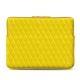 Leather case for 15" Macbook Pro - Griffe 3 - Jaune fluo - Couture