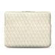 Custodia in pelle per Macbook Pro 15" - Griffe 3 - Blanc escumo - Couture