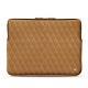 Funda de cuero para Macbook Pro 15" - Griffe 3 - Castan esparciate - Couture