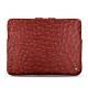 Housse cuir pour Macbook Pro 15" - Griffe 3 - Autruche ciliegia