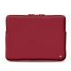 Custodia in pelle per Macbook Pro 15" - Griffe 3 - Rouge passion