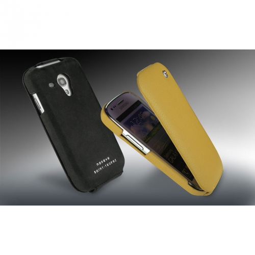                                                         Custodia in pelle Samsung GT-i8190 Galaxy S III mini 
                                                      