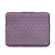 Funda de cuero para Macbook Air 13,3" - Griffe 3 - Lilas - Couture ( Nappa - Pantone 2645U ) 