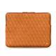Funda de cuero para Macbook Air 13,3" - Griffe 3 - Mandarine vintage - Couture
