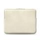 Macbook Air 13,3インチ用のレザーケース - Griffe 3 - Blanc escumo
