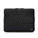 Schitzhülle aus Leder für Macbook Air 13,3" - Griffe 3 - Negre poudro - Couture