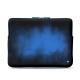 Leather case for 13,3" Macbook Air - Griffe 3 - Bleu Patine