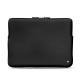 MacbookPro13インチ用のレザーケース - Griffe 3 - Noir ( Nappa - Black ) 