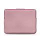 Housse cuir pour Macbook Pro 13" - Griffe 3 - Rose ( Nappa - Pantone 2365C ) 