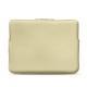 Funda de cuero para Macbook Pro 13" - Griffe 3 - Beige ( Nappa - Pantone 7502C ) 