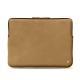 MacbookPro13インチ用のレザーケース - Griffe 3 - Sable vintage ( Roughtcut - Gaucho#57254 ) 